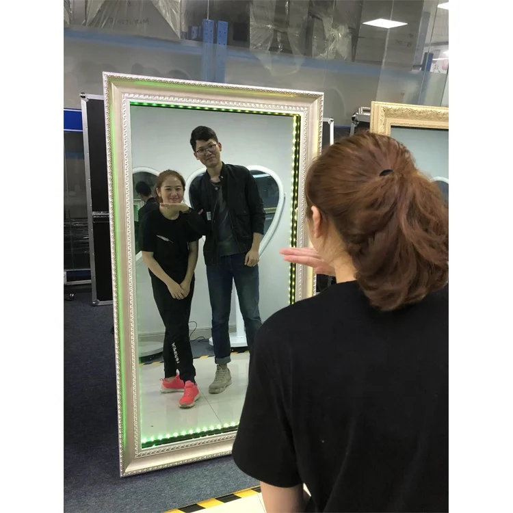 55 Inch Best Portable Photo Printer Kiosk, Augmented Reality Photo Booth, Instant Photo Booth