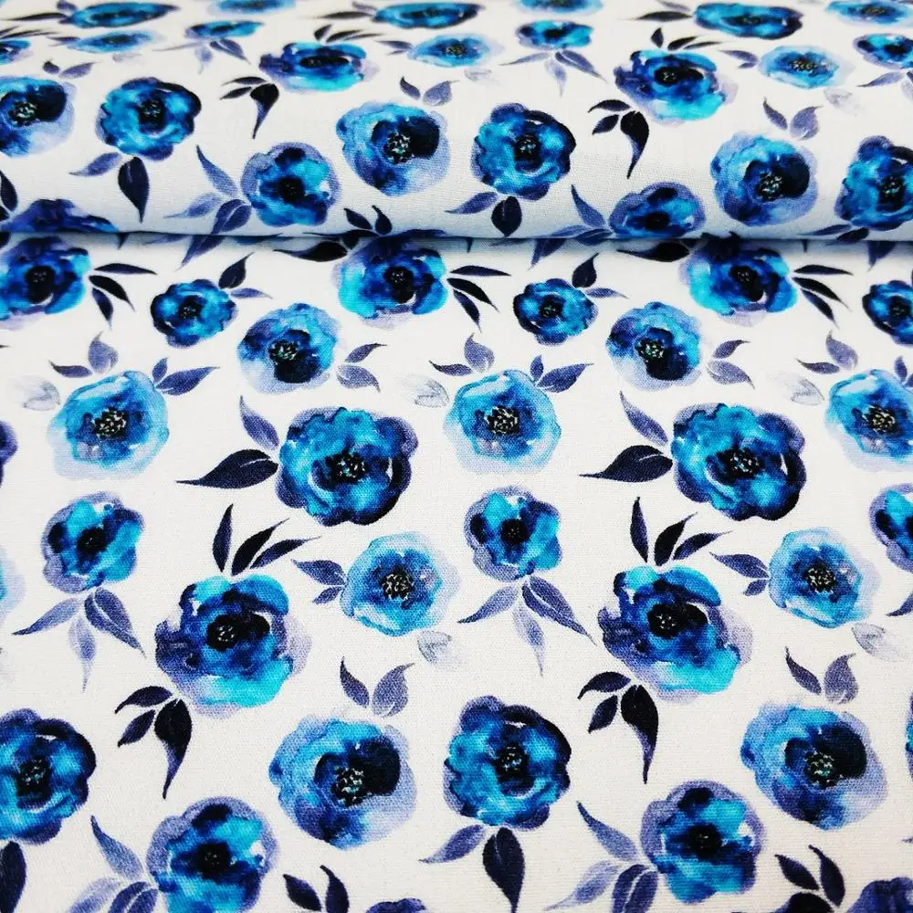 Cotton Sateen Digital Textile Print LOW MOQ HIGH QUALITY Soft Finished Fabric