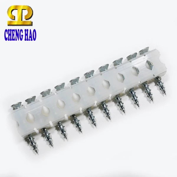 Cheng Hao Taiwan Plastic Collated C Type Self Tapping Drilling Drywall Screw