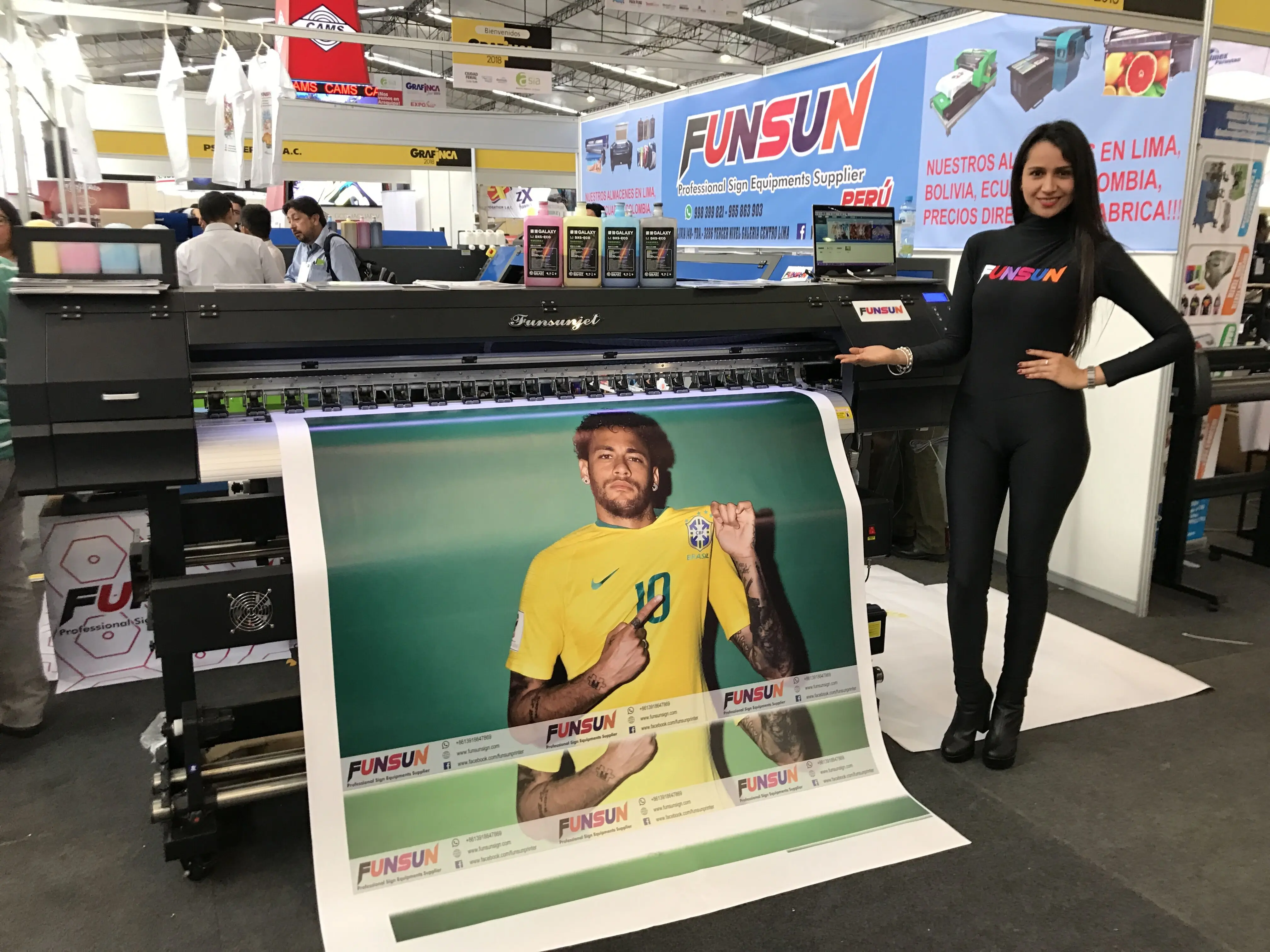 Funsunjet FS-1800 cheap dx7 eco-solvent printer