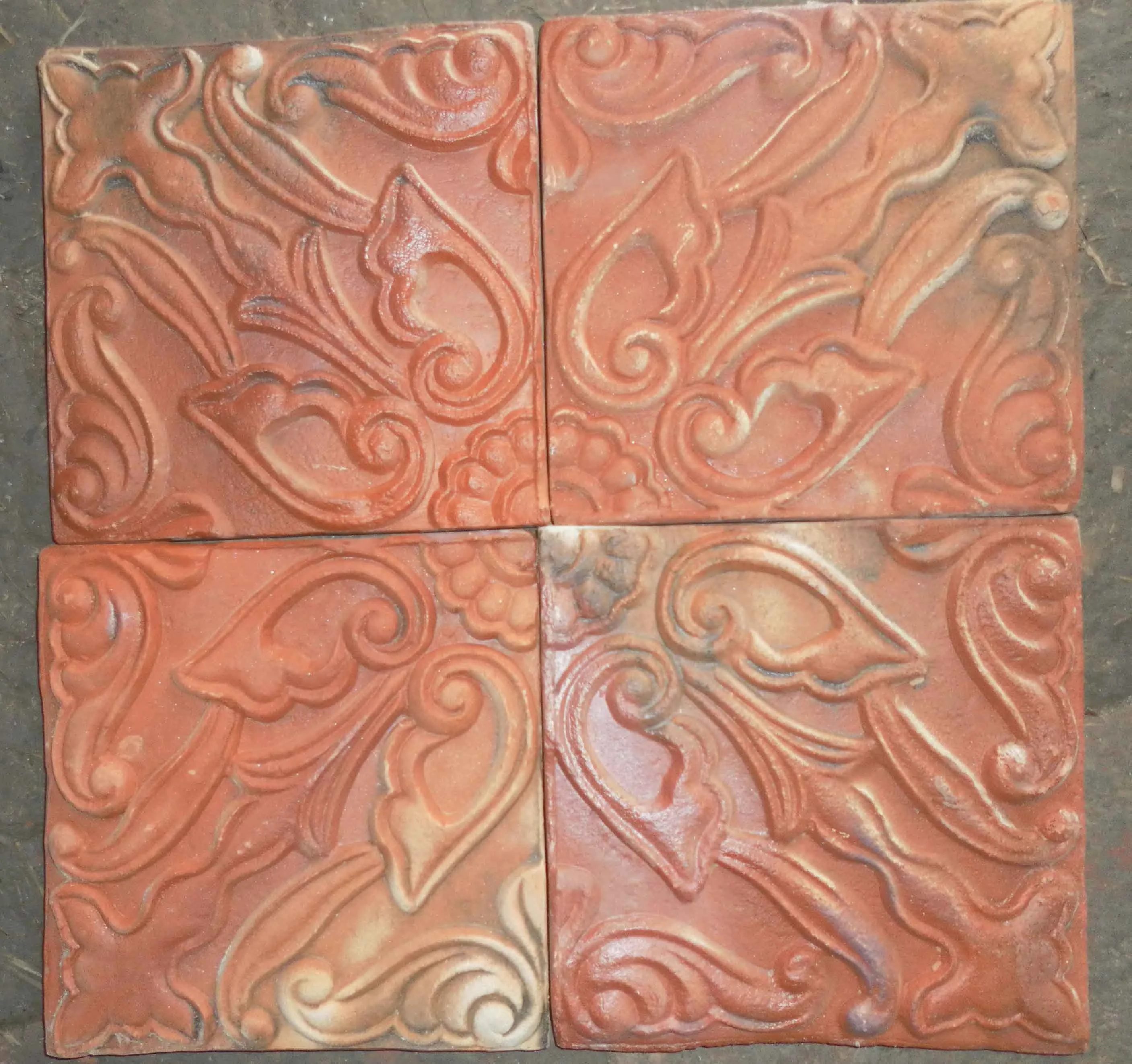 Terracotta Handmade Clay Tiles