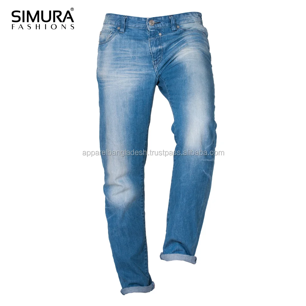 
Standard Man Smart Casual S to 4XL Size OEM/ODM Online Shop 100% Cotton Durable Denim Fabric Jeans Boys 