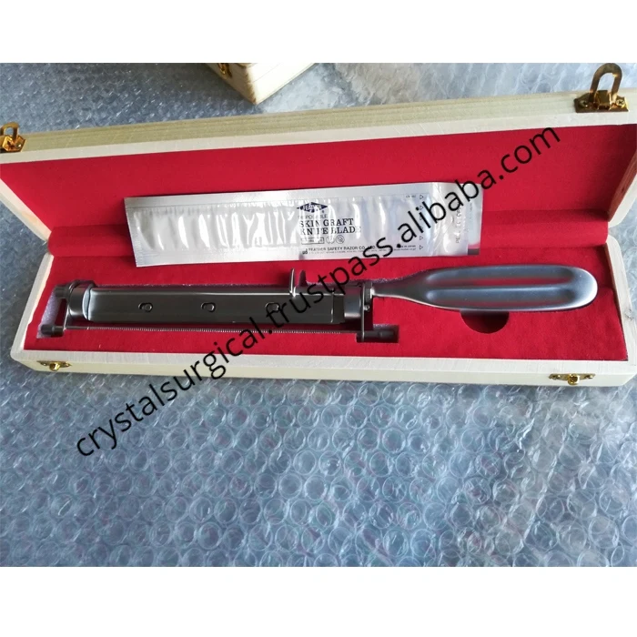 High Quality Custom Design Wholesale Price Dermatome HUMBY Skin Grafting Knife
