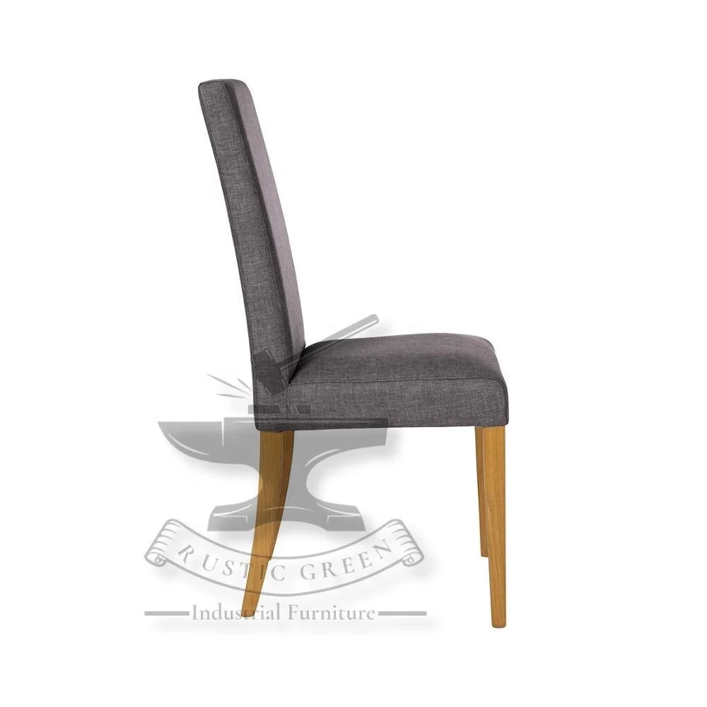 Long back High Quality Fabric Dining Chair