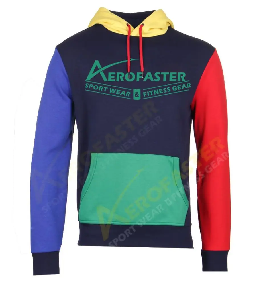 Винтажный пуловер с логотипом на заказ Спортивная толстовка капюшоном 100% хлопковая флисовая многоцветная усадочная цифровая защита в горошек оптовая продажа