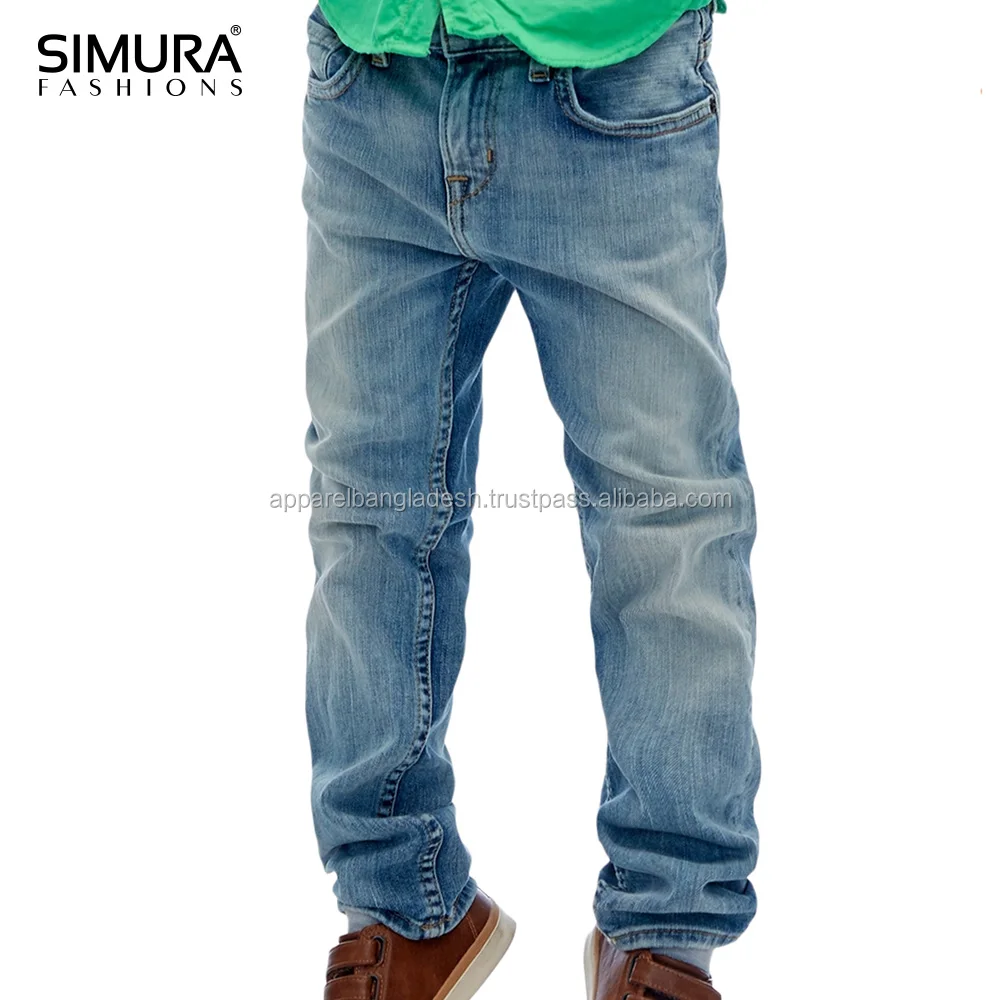 
Детские джинсы от производителя под заказ, Байкерская джинсовая одежда для мальчиков 