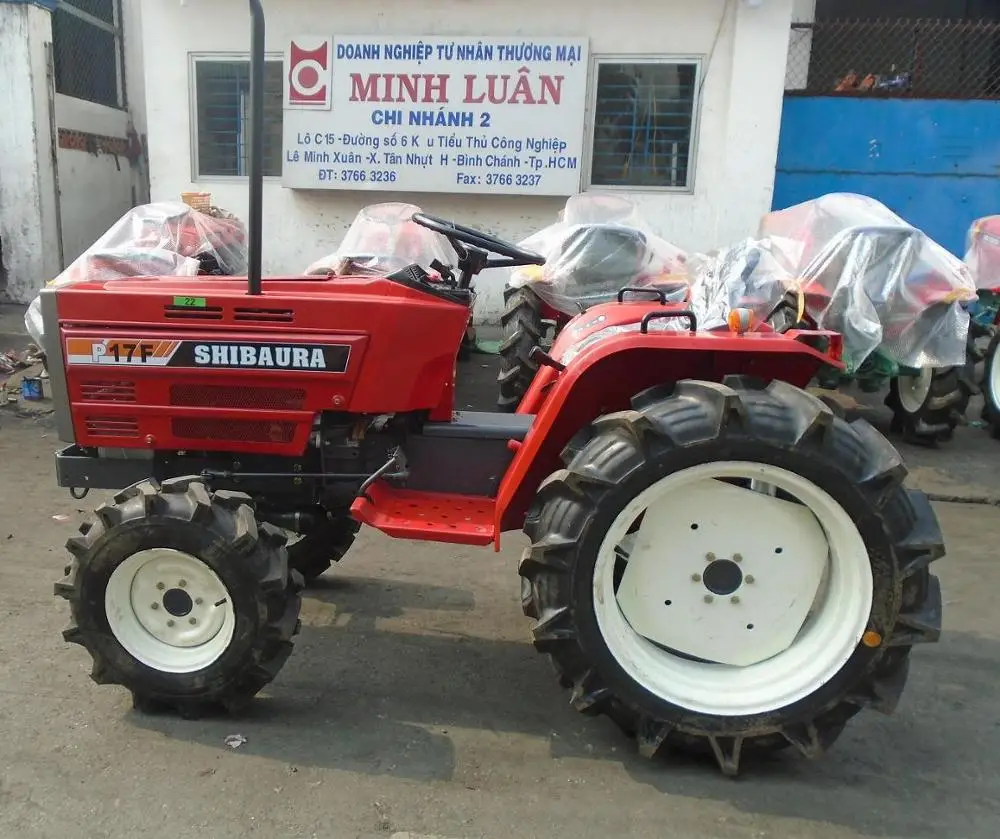 RECONDITIONED JAPANESE P17F SHIBAURA FARM 4 WD TRACTOR