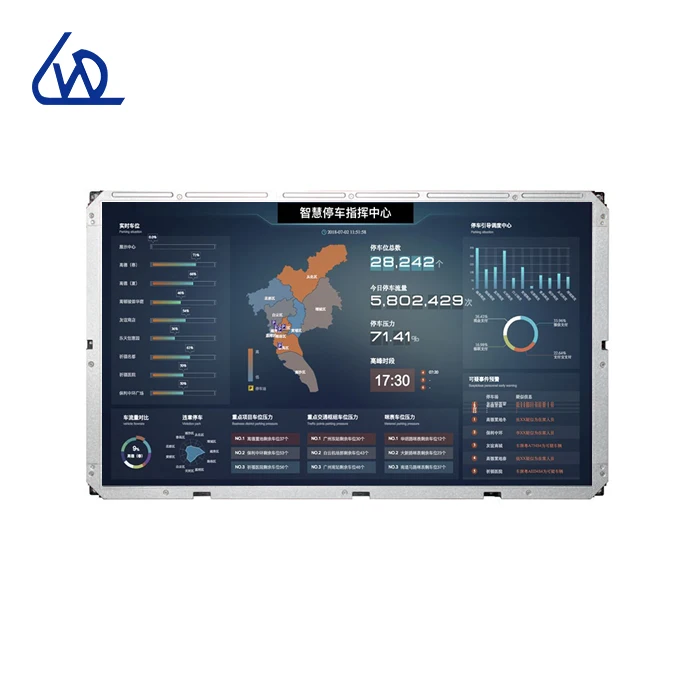 Индивидуальный 32 43 49 55 65 75 дюймов 4k ЖК-монитор высокой яркости с открытой рамкой tft сенсорным экраном