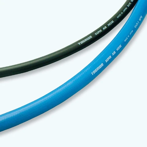 Flexible air hose (PVC) for compressor, car maintenance, sheet metal. Made in Japan by Togawa Industry (hose for air compressor)