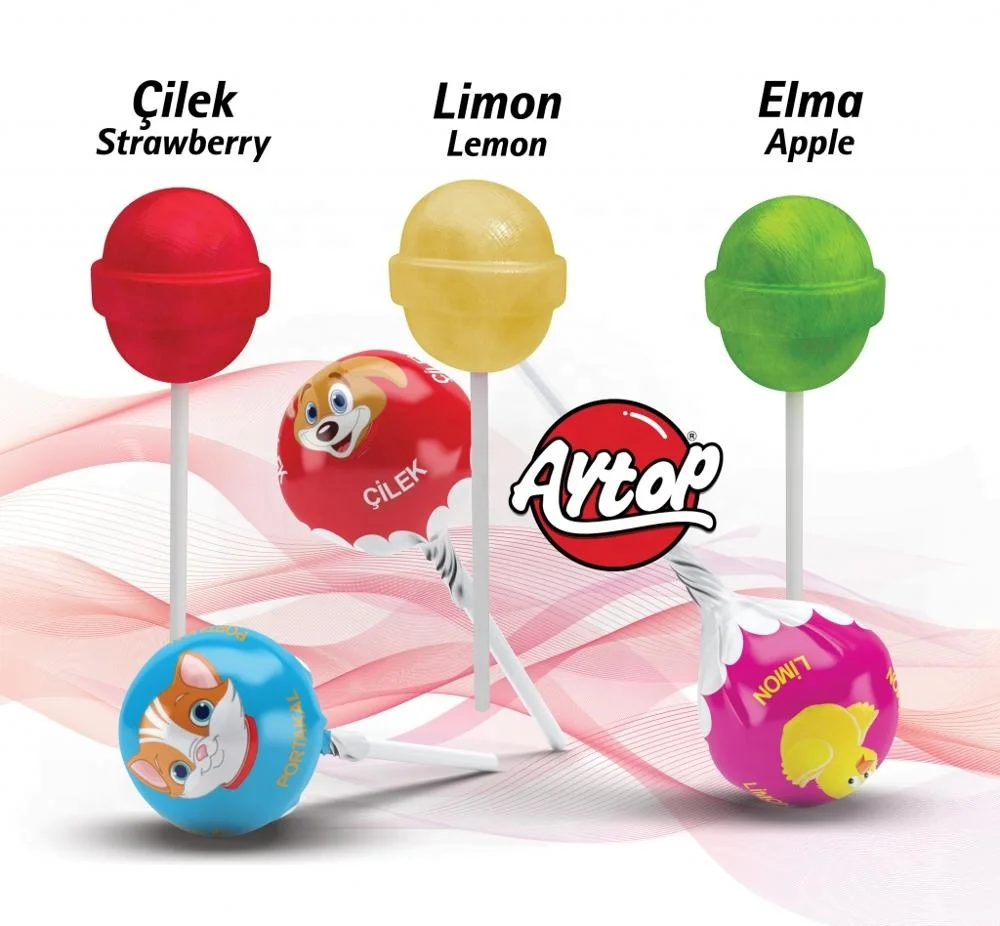 
For Lollipop Handmade Rainbow Swirl Round 