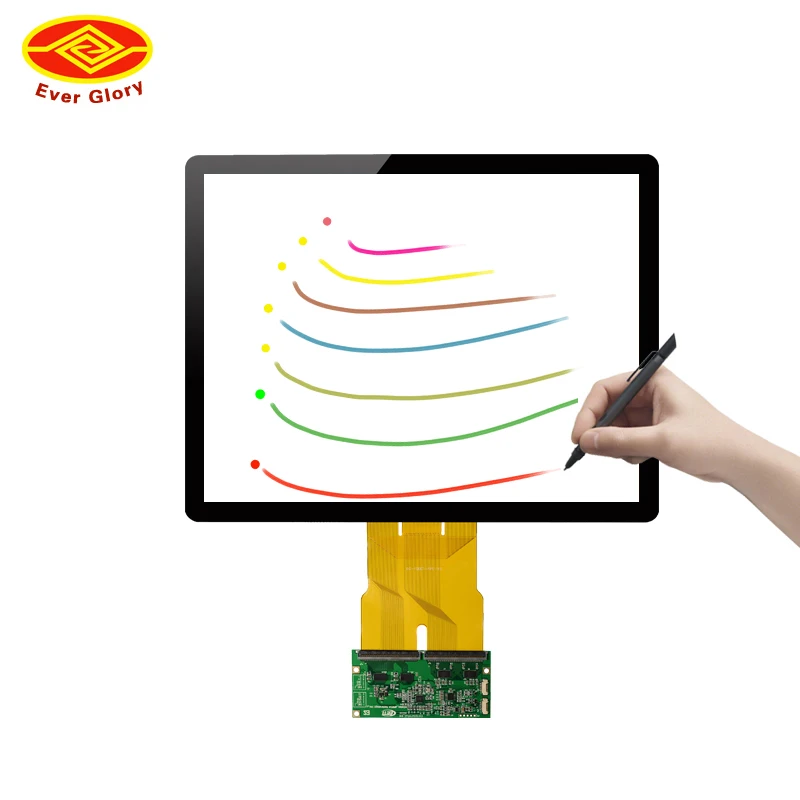 15-дюймовый стилус емкостный сенсорный экран накладка панели комплект