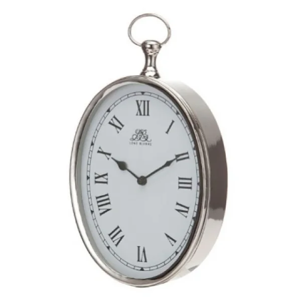 table clock metal