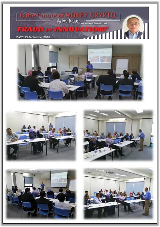 
CRYPTOCURRENCY: FRAUD or INNOVATION SEMINAR 