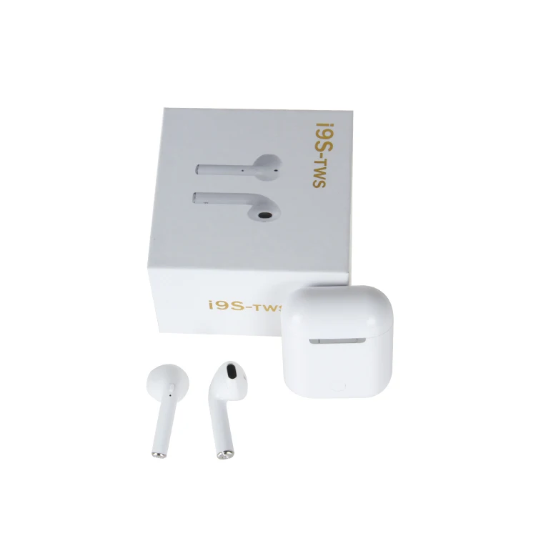 Синий зуб мини двойной ухо Ifans I9 наушники беспроводной Air гарнитуры с микрофоном для Iphone 8 7 Plus S 6 S