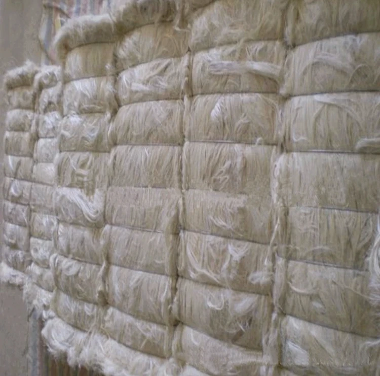
UG Grade Sisal Fiber for Building Material 100kgs/bale 