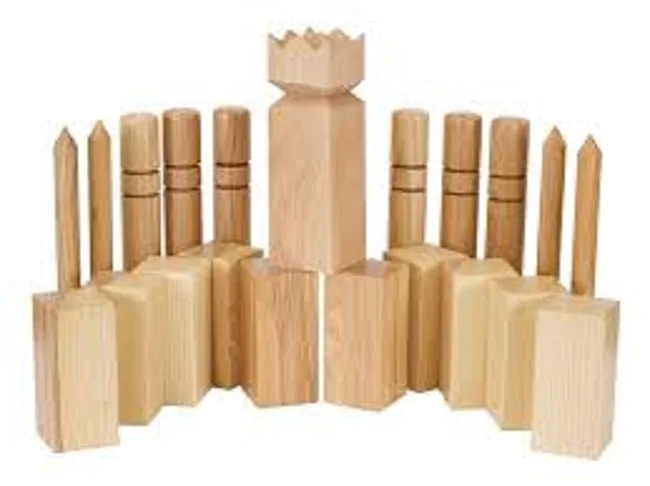 Kubb Set - Outdoor game for adults
