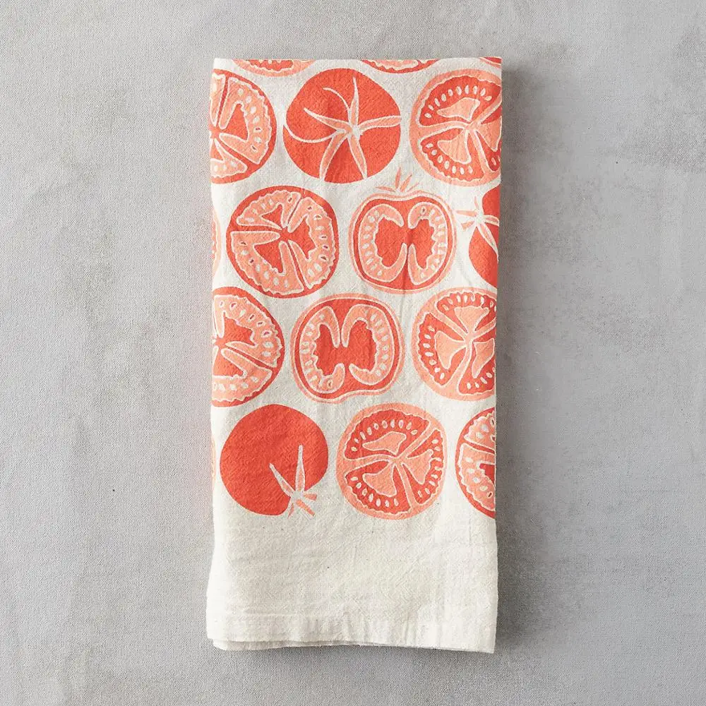 100% cotton wholesale customized design microfiber cloth digital printed Embroidered Golf kitchen tea towel from India