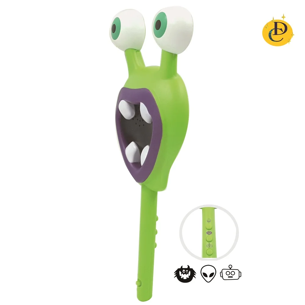 Funny 3 sound voice changer handle face voice toys