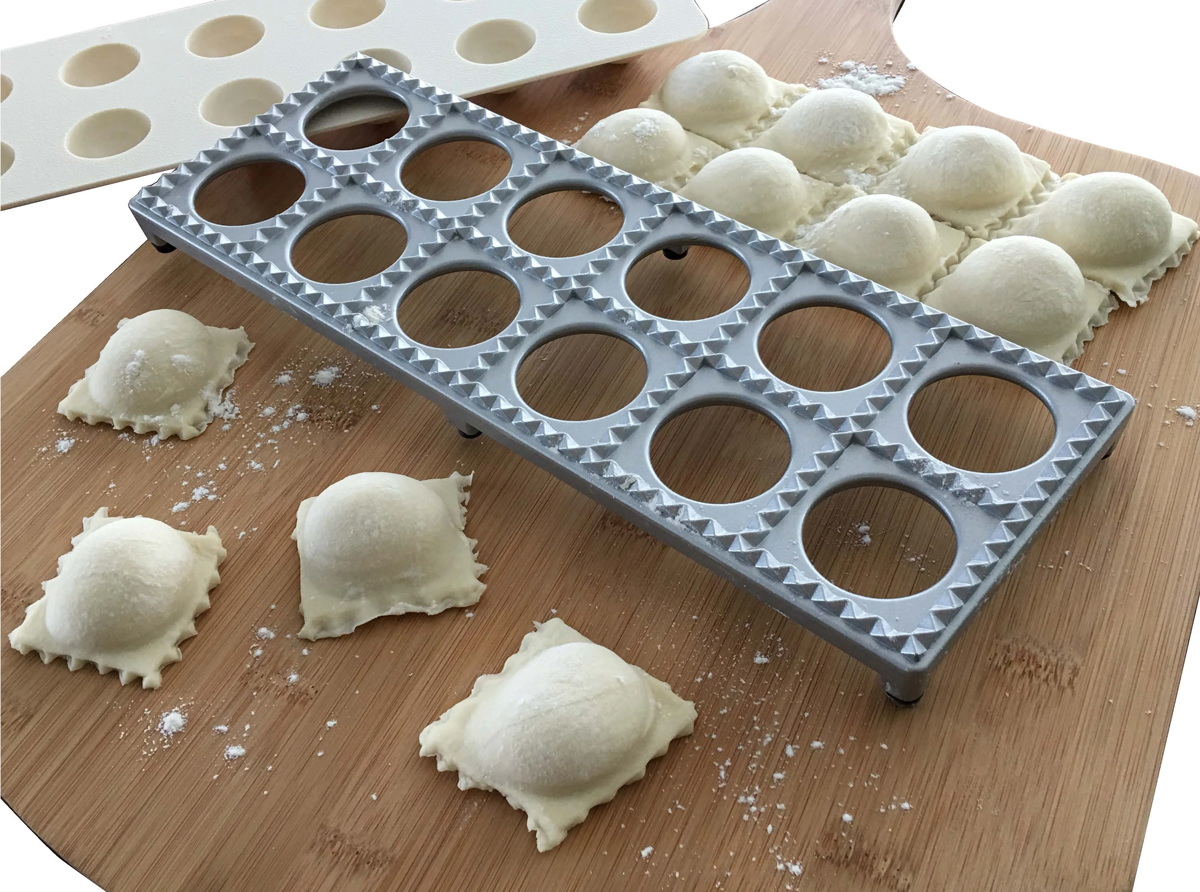 Professional Handmade Square Ravioli Manual Pasta Maker