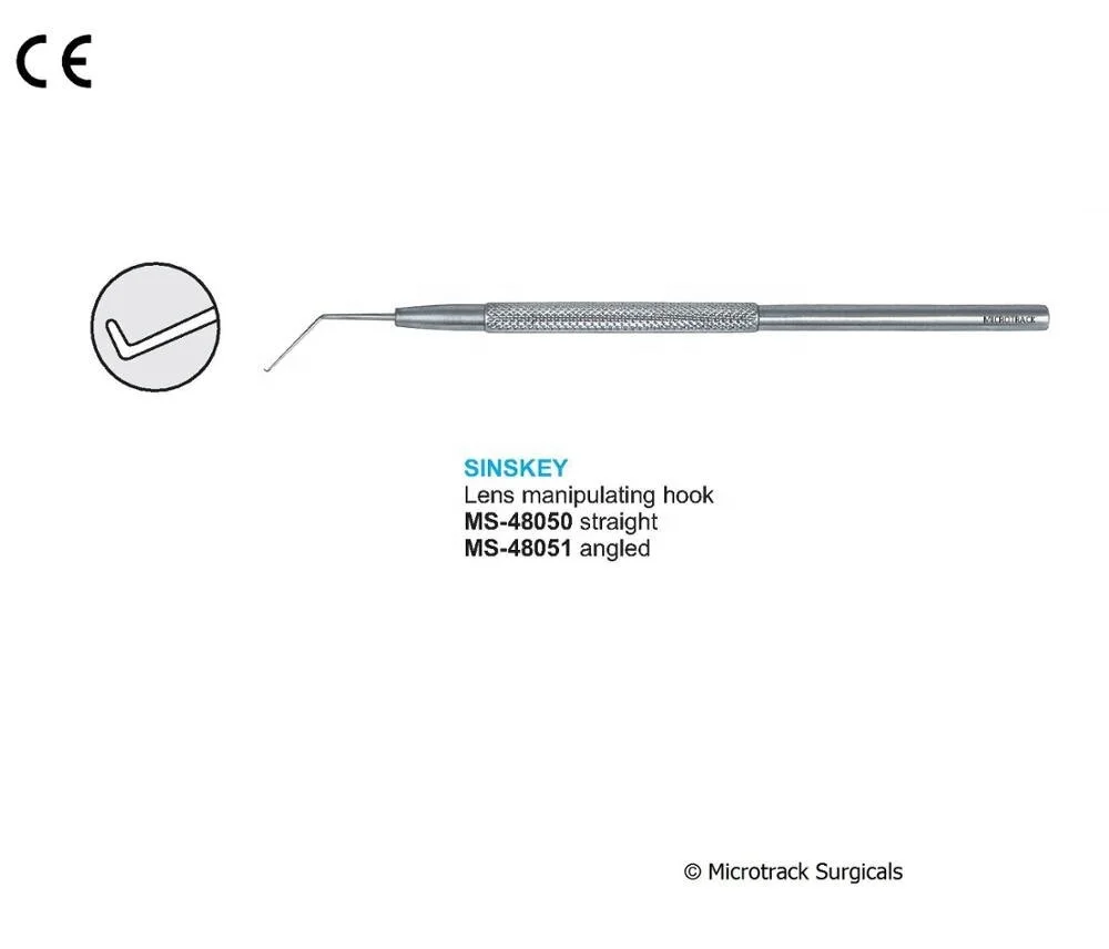 Sinskey Lens Manipulating Hook - Ophthalmic Surgical Instruments