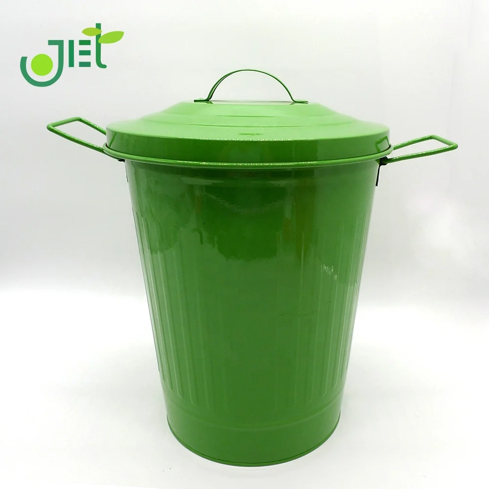 
20L Dust Bin with handle on top and side in iron wire 
