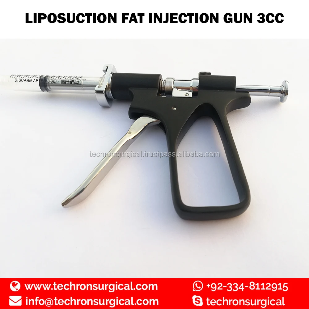 Пистолет для инъекций косметической хирургии Nano Fat, 3CC