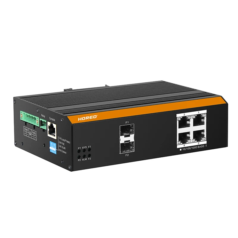 Ethernet Poe Gigabit Industrial Switch с функцией VLAN / PoE management / Qos