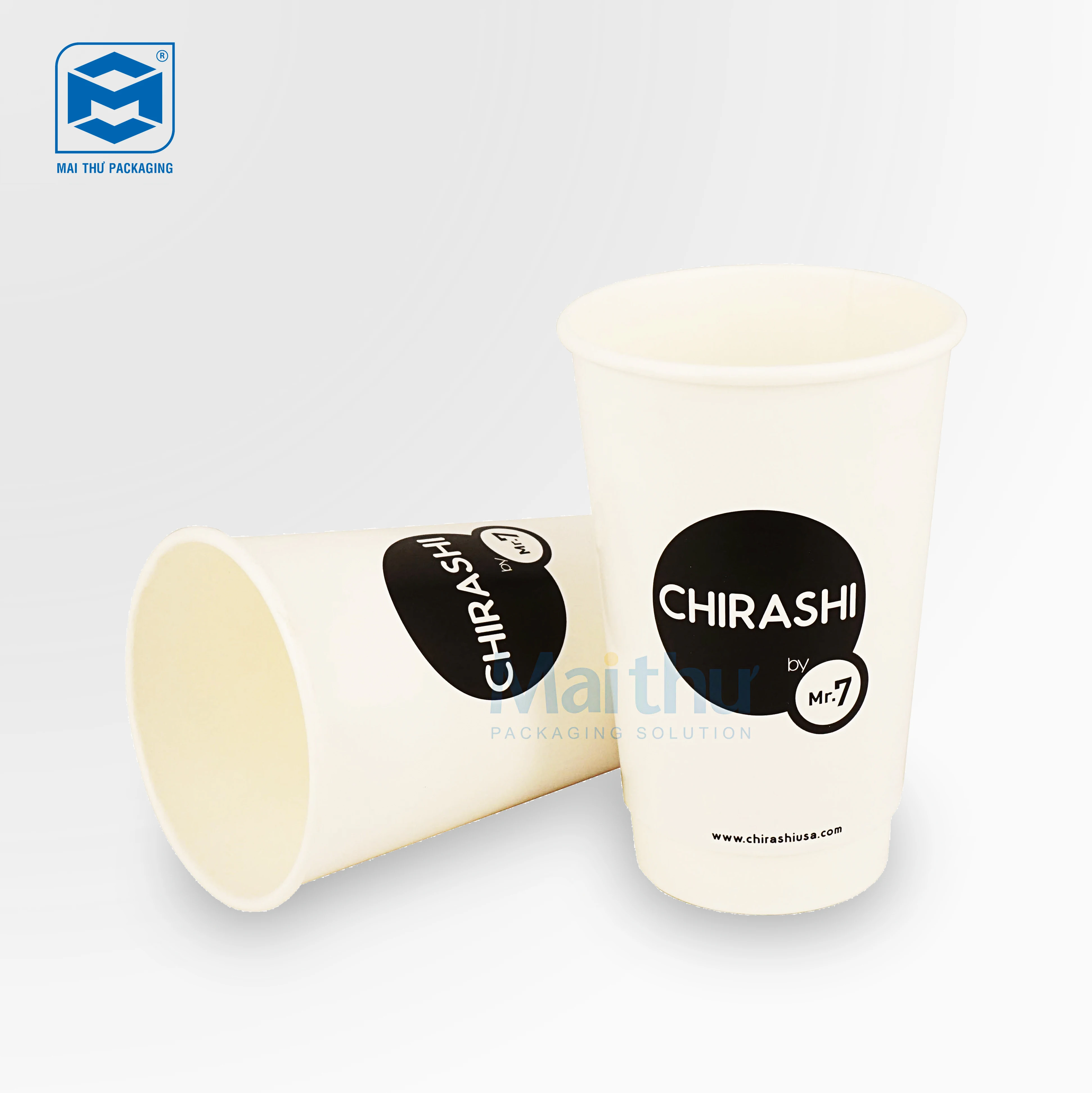 
Vietnam 16oz coffee double wall paper cup 