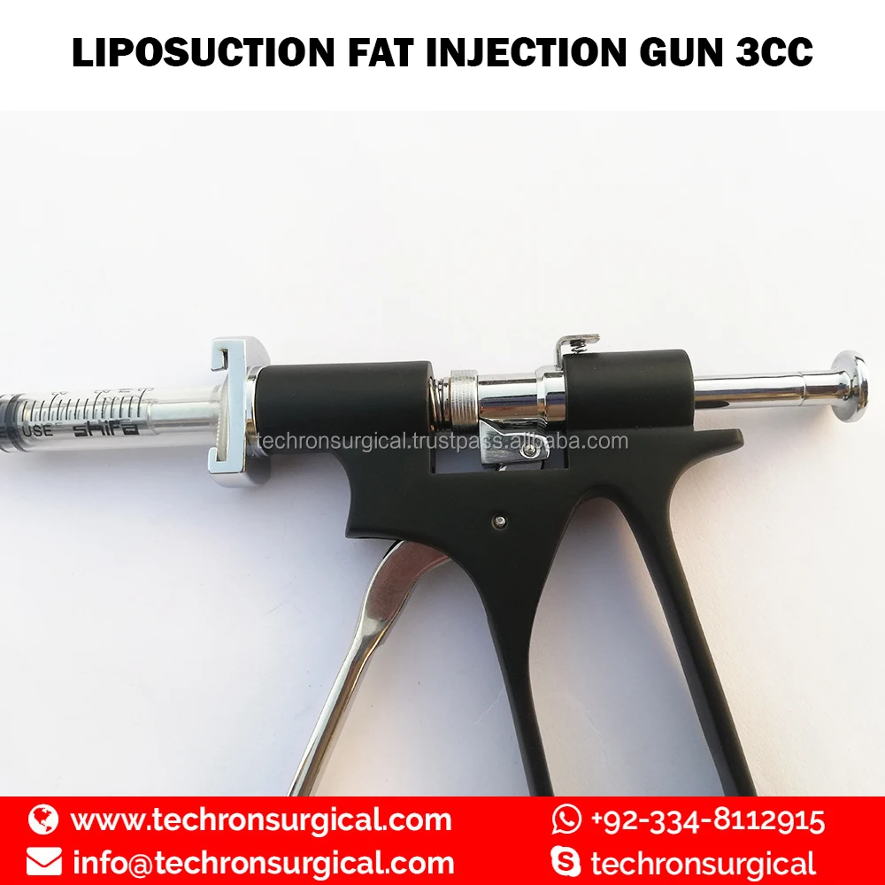 Пистолет для инъекций косметической хирургии Nano Fat, 3CC