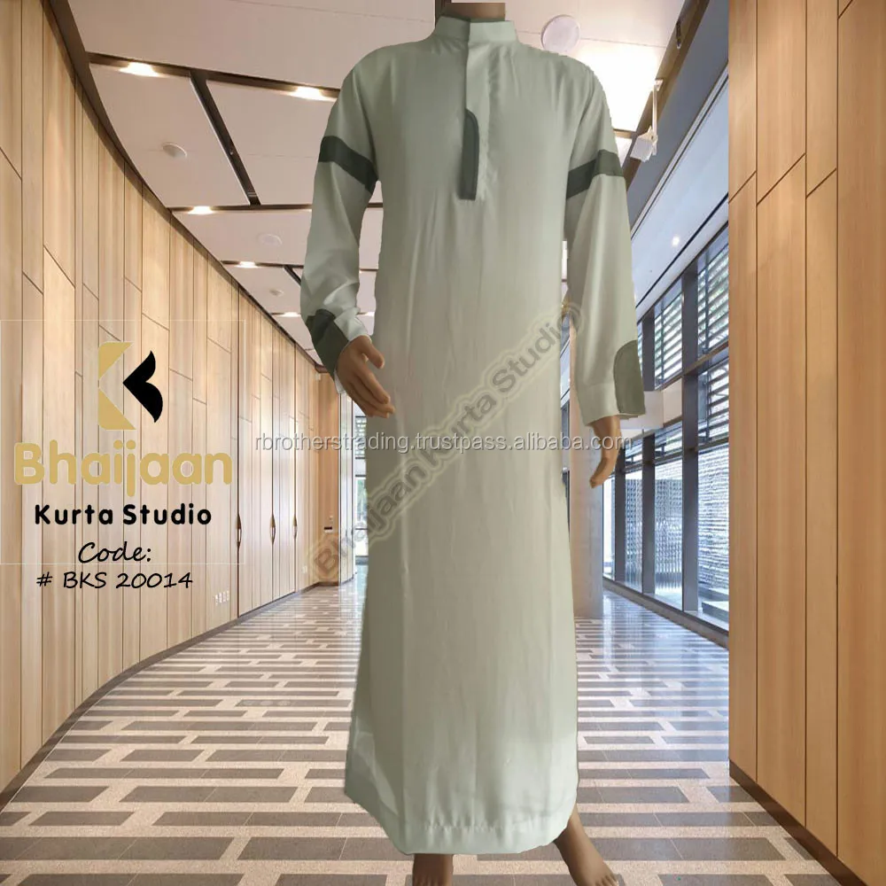 Высококачественный мусульманский дизайн тип одежды Thobe/Thawb и Ближний Восток этнический регион Арабский Thobe/Jubba для