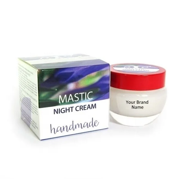 Handmade Night Cream With Mastic | Natural Products | Private Label | Wholesale | Bulk | Custom Formula