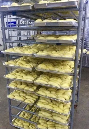  IQF Frozen Ri6 Durian Pulp Puree Good Quality - Product of Vietnam