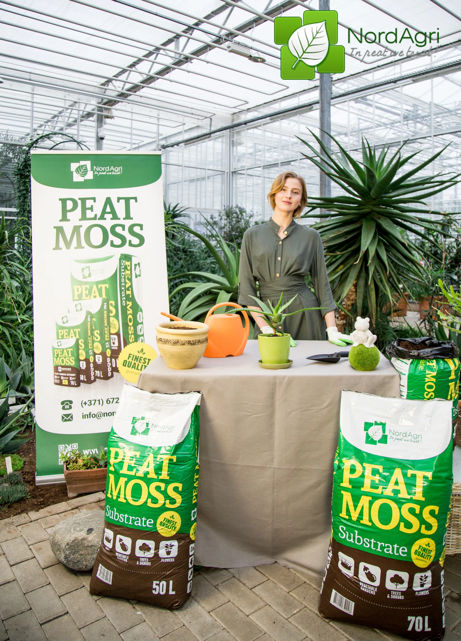 Профессиональные среды для выращивания в теплицах и пищевых хозяйствах производства Nord agro