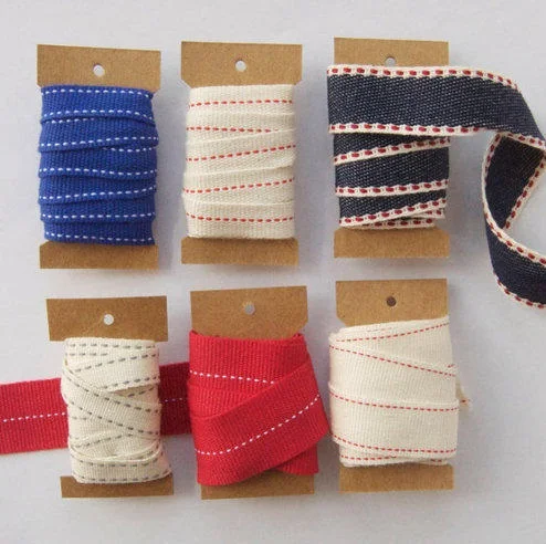 Cotton Webbing Twill Tape    Polyester Webbing Tape   Natural Color Twill Tape