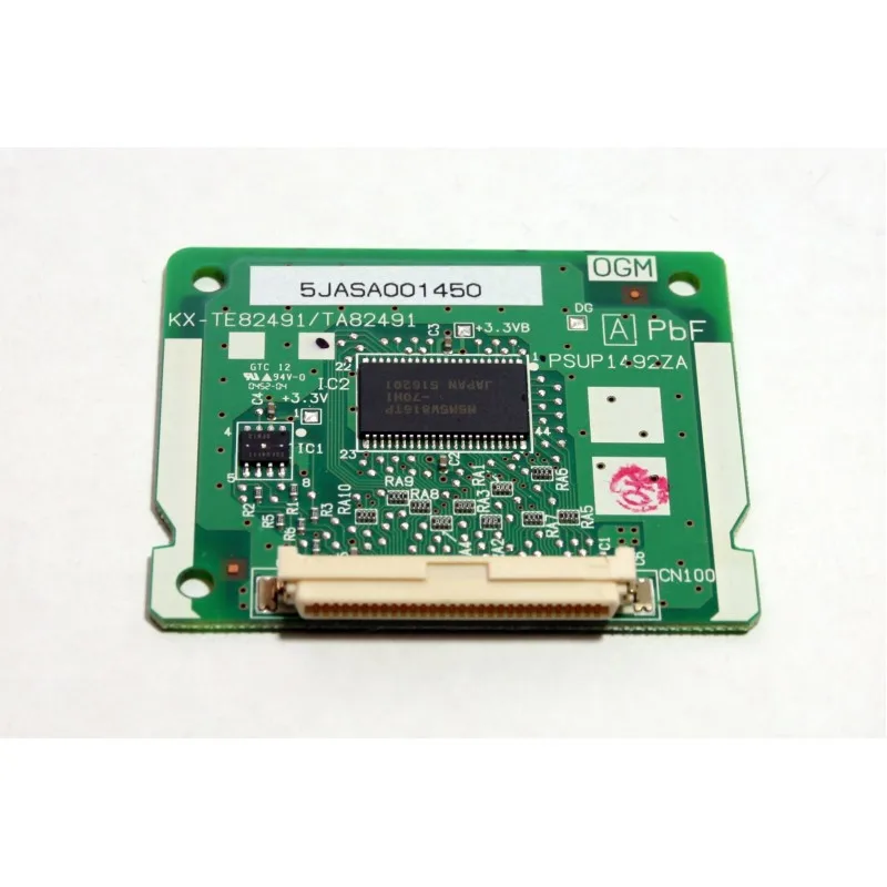 
Panasoinc KX-TE82491 Message expansion card for DISA / UCD OGMS for KX-TES824 for KX-TEA308 original Panasonic KX-TE82491 DISA Card for Pabx system KX-TES824