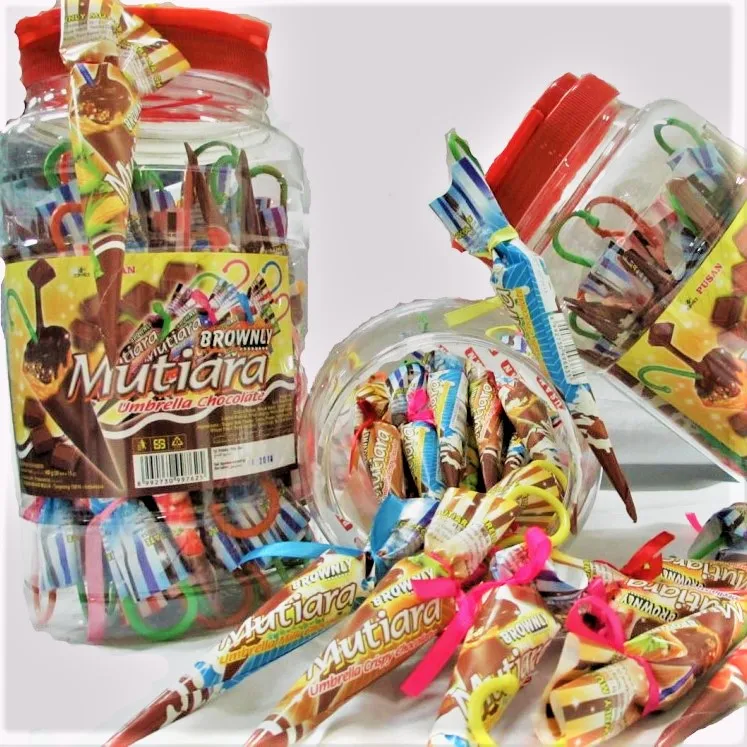 BROWNLY MUTIARA Chocolate Umbrellas | Indonesia Origin
