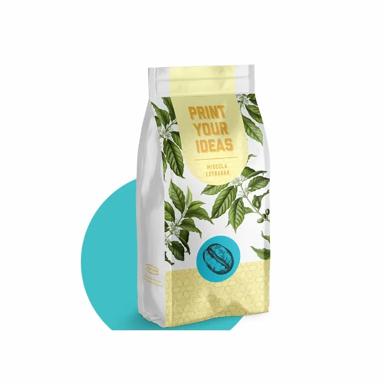 Food Grade Laminated Custom Printed Plastic bags For Pasta or Snacks