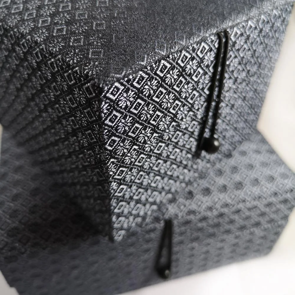 Monogram Embroidered Silk Jewelry Box