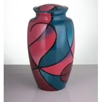 New Military American Flag Bronze Cremation Urn Brass cremation urn for ashes with an engraving of the American flag