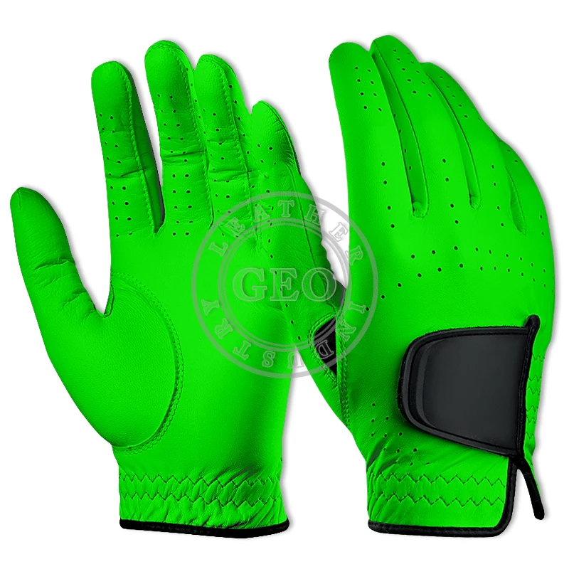 OEM Latest Collection Pakistan Leather Golf Gloves Supplier