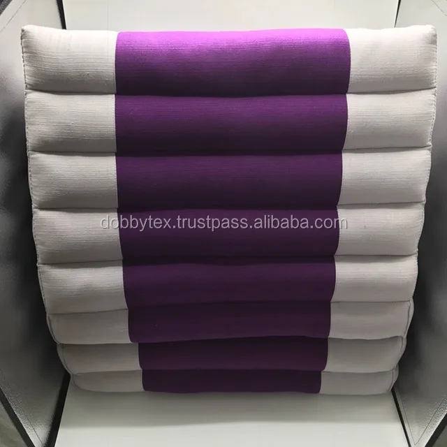 Dobbytex Natural Organic Plain Fabric Cotton Triangle Pillow