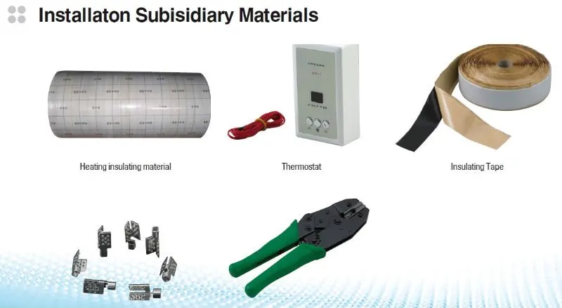 Korea Building Materials Electric Floor Heating Film -XM Series_2 - CE, SASO CERTIFICATION Energy and Cost-Effective