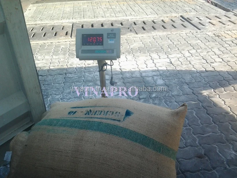 Вьетнамские кофейные зерна с влажной полировкой ROBUSTA