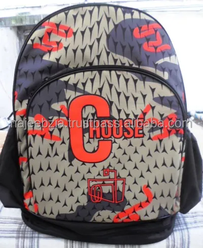 Custom Logo sublimation backpack Low MOQ