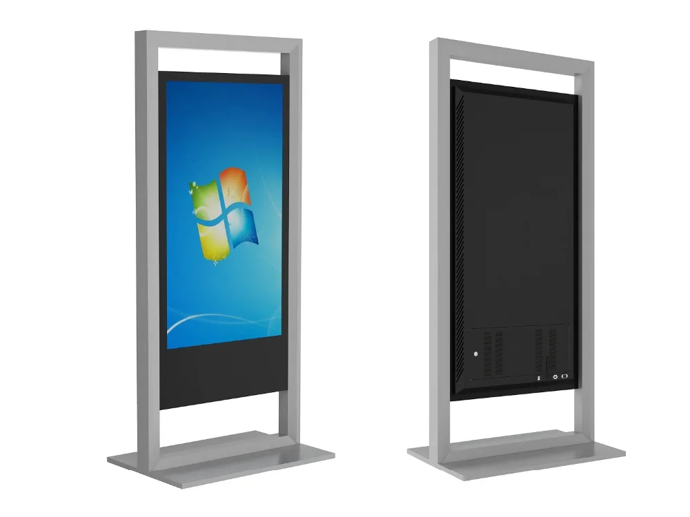 
tv 65 inch lcd advertising media display digital advertising system android touch screen stand kiosk 
