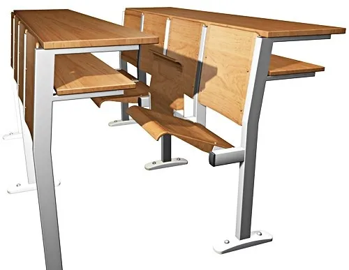 
Foldable School Desk and Chair 