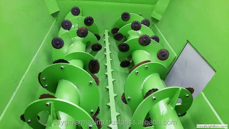 Stationary Feed Mixer Electric Powered 3m3 Feed Mixer Tmr Wagon From Turkey