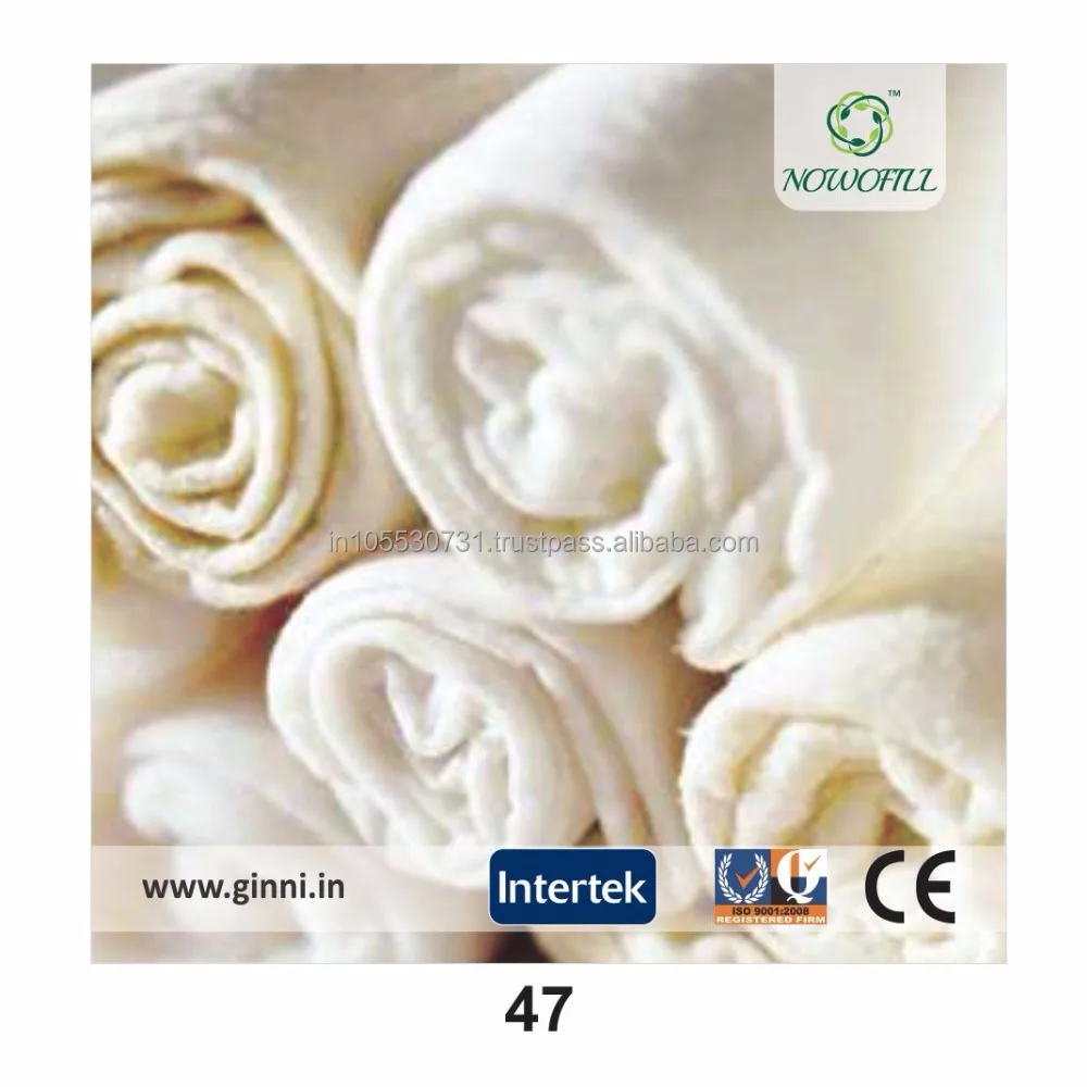 100% Polyester Eco-Friendly Polyfill for Quilts Breathable Nonwoven Fabric with Embossed Styles for Bags Cars Interlining
