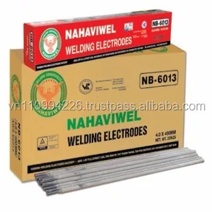 
LESS SMOKE, HIGH QUALITY NAHAVIWEL NB-6013 4.0MM AWS E6013 WELDING ELECTRODE 