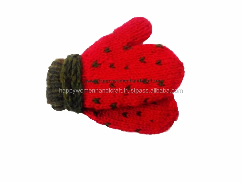 100% Woolen Gloves in Nepal with string